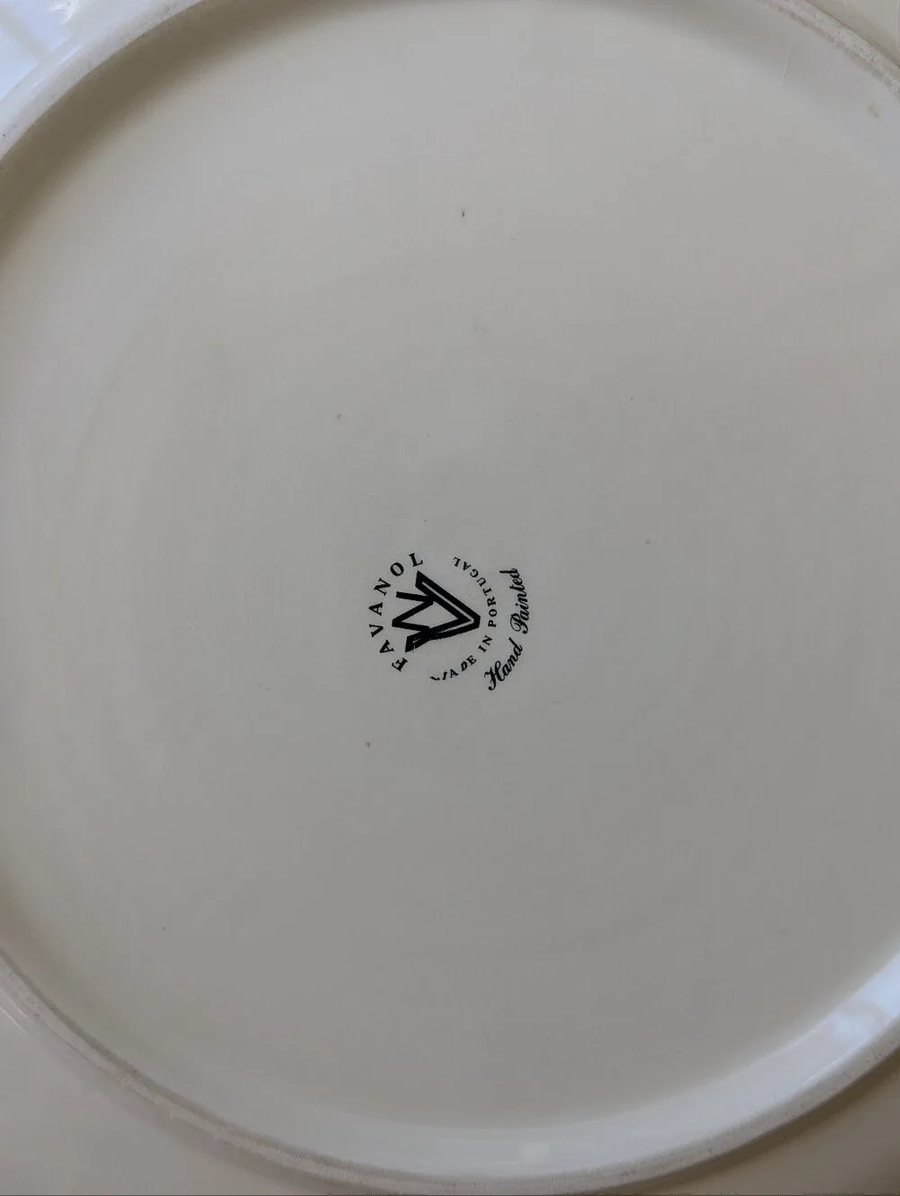 Favanol Martinique Hand Painted Dinner Plates, Set Of 7